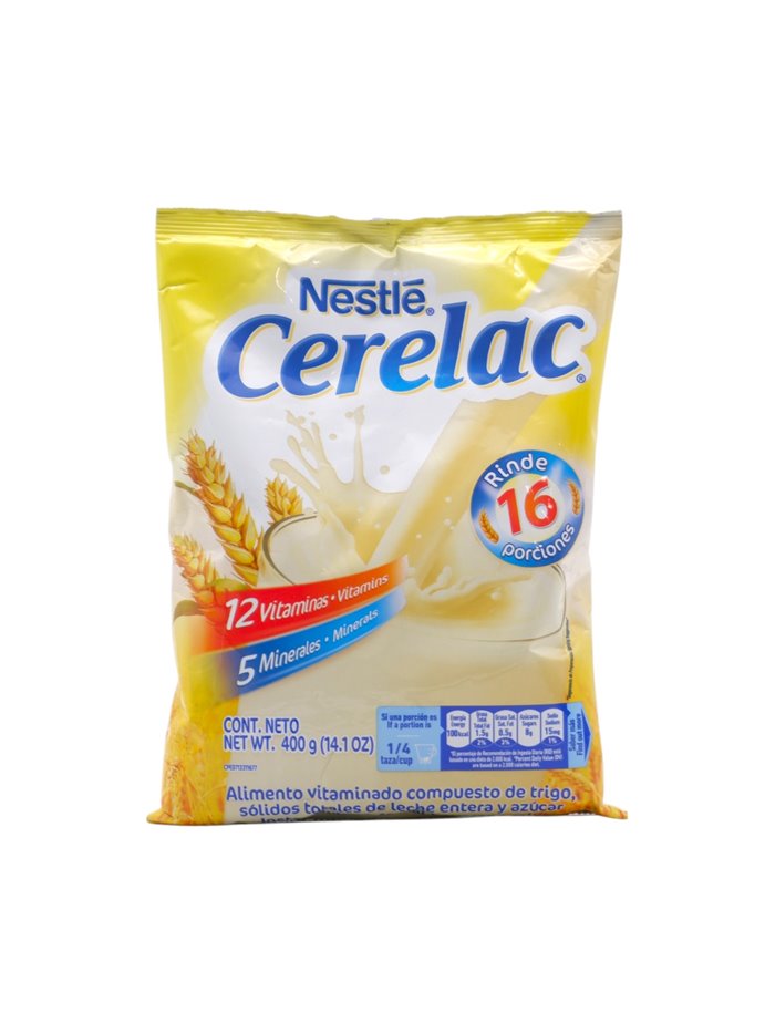 31833 - Cerelac Bag Wheat & Milk (Trigo & Leche) - 14.1 oz. (Case of 12) - Box:  - Loc: F0