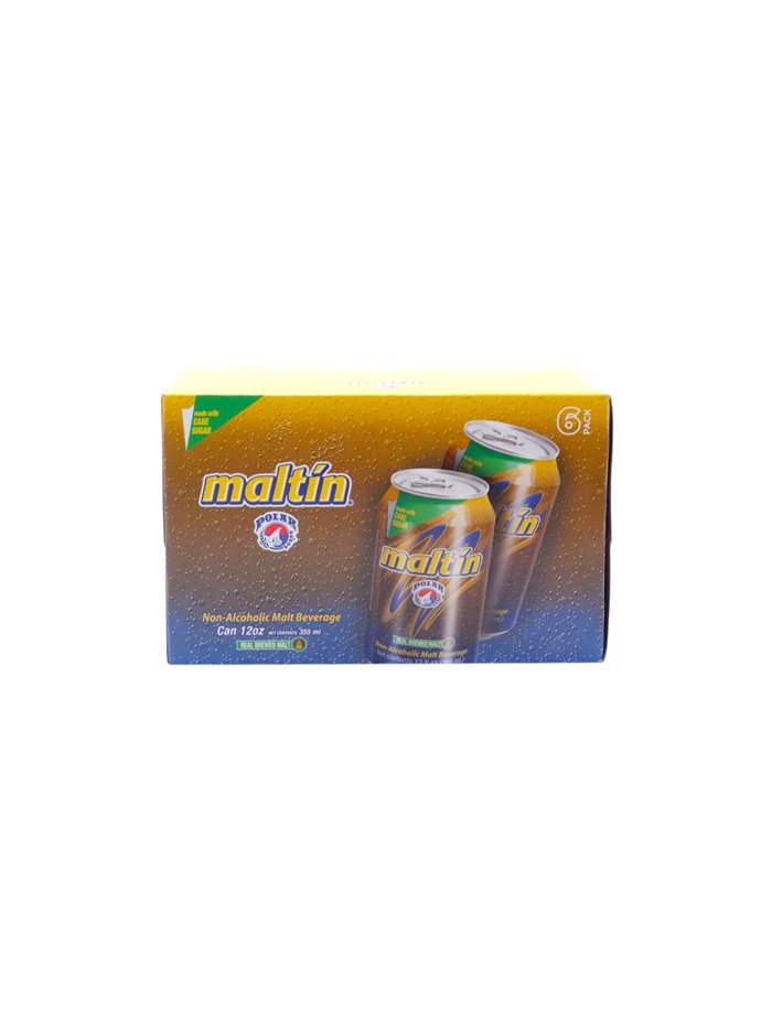 31858 - Maltin (Malta Can) Polar - 12oz. (Case of 4/6Pkg) - Box:  - Loc: E8