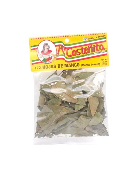 31862 - Mi Costenita Hoja De Mango - .5oz. (Case of 12) - Box:  - Loc: 