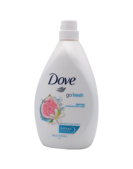 31948 - Dove Body Wash, Blue Fig & Orange Blossom - 33.8 fl. oz. (Case of 12) - Box:  - Loc: 