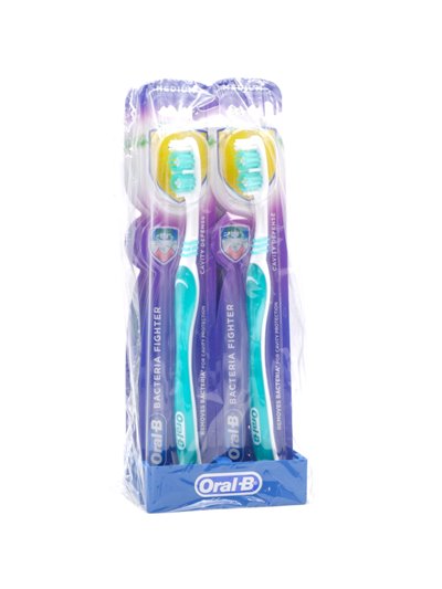 31961 - Oral-B Toothbrush Cavity Defense, Medium - (Pack of 6) - Box:  - Loc: K8