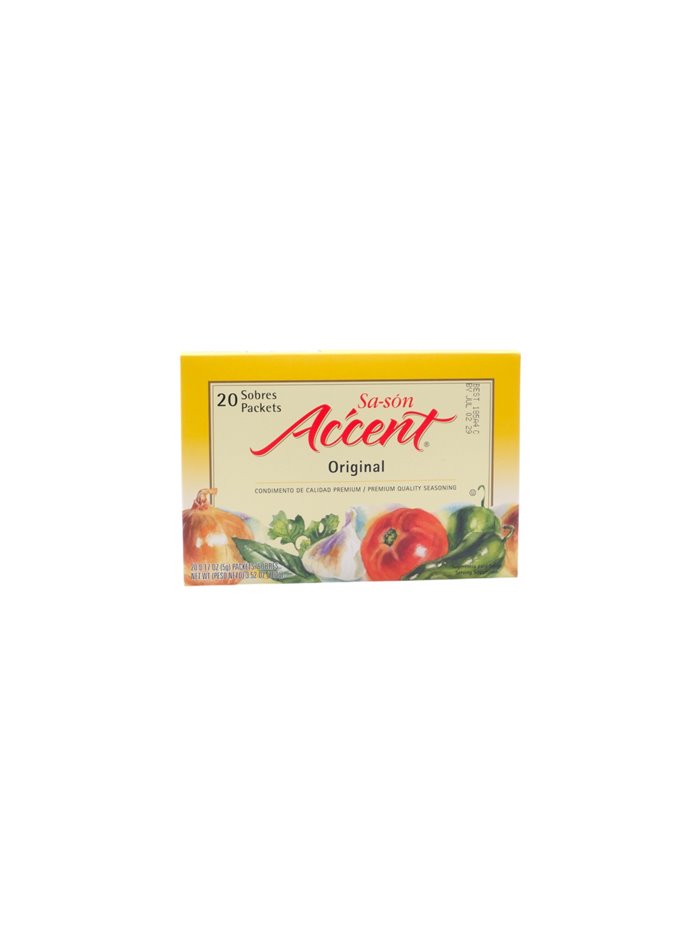 32014 - Accent Sa-s??n Culantro Y Achiote  3.5oz - 20ct (Case Of 18) - Box:  - Loc: 