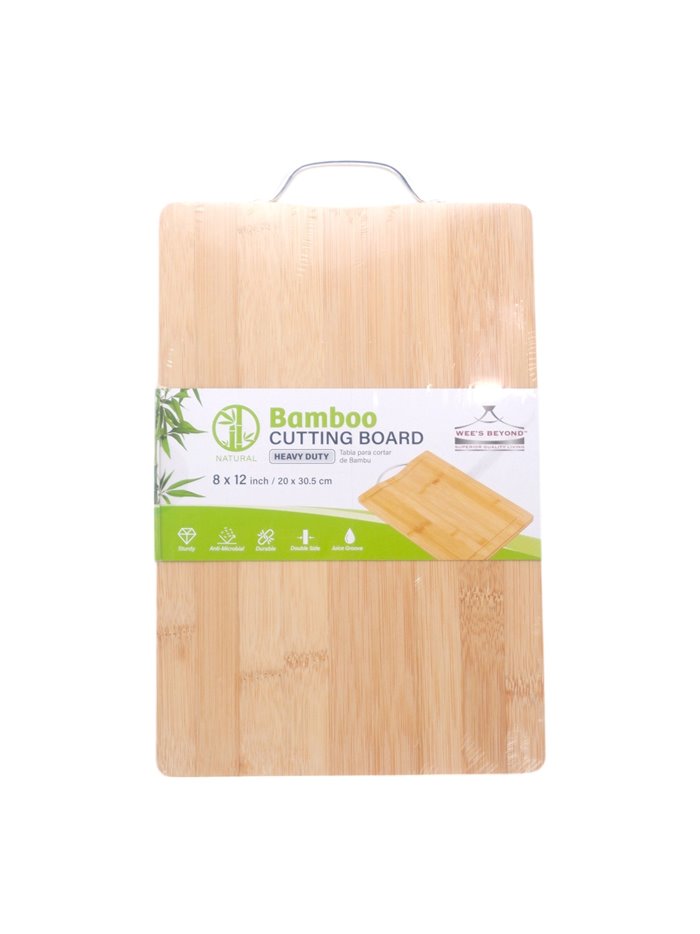 32017 - Wee's, Bamboo Cutting Board 8"X12" - Box:  - Loc: 32F