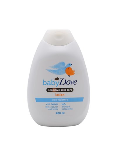 32061 - Dove Baby Body Lotion, Rich Moisture. Sensitive Skin Care -  400ml - Box:  - Loc: K11
