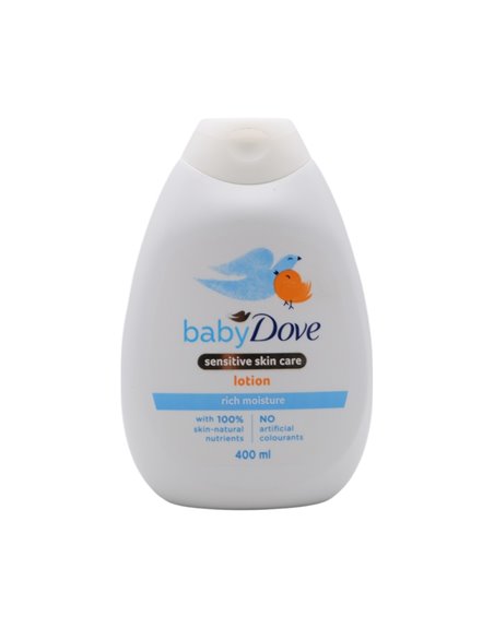 32061 - Dove Baby Body Lotion, Rich Moisture. Sensitive Skin Care -  400ml - Box:  - Loc: K11
