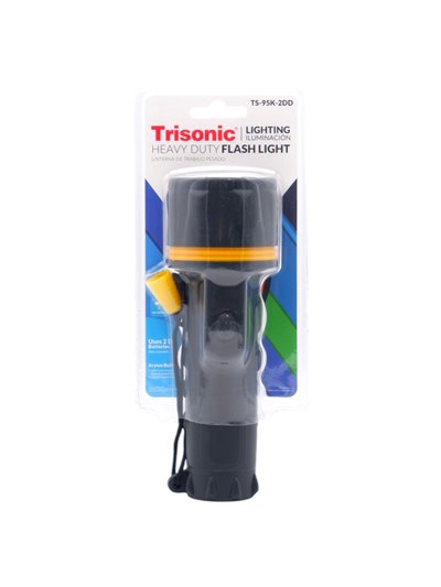 32097 - Trisonic Heavy Duty Flashlight (TS-954K-2DD) - Box:  - Loc: A1