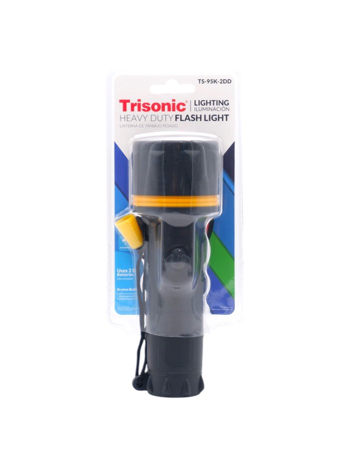 32097 - Trisonic Heavy Duty Flashlight (TS-954K-2DD) - Box:  - Loc: A1