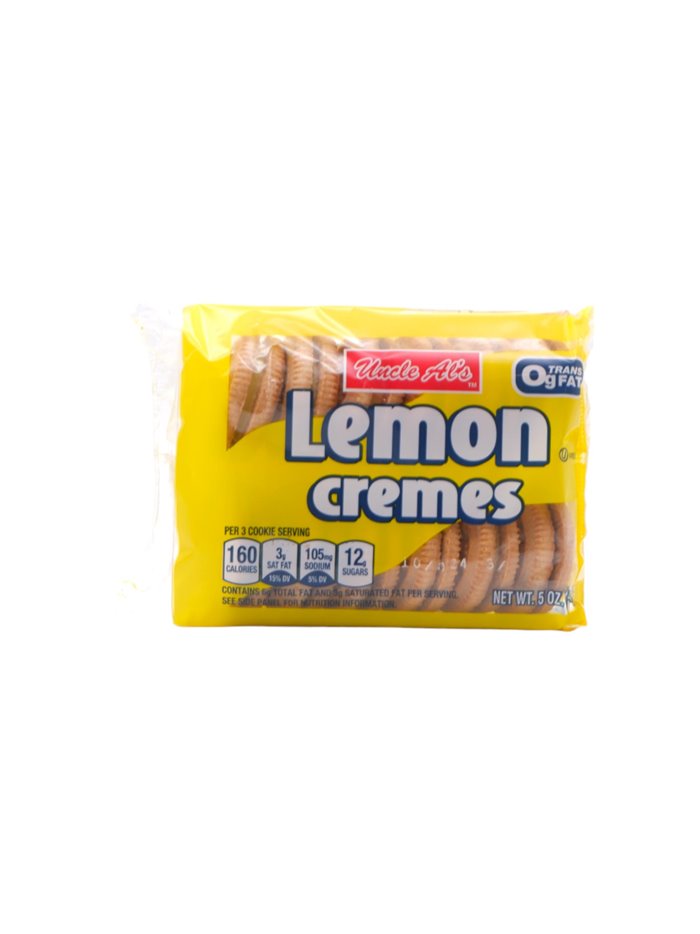 9542 - Cookies, Lemon Cremes - 5 oz. (Case of 12) - Box:  - Loc: F7