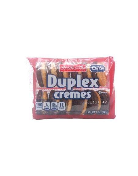 9544 - Cookies, Duplex Creme - 5 oz. (Case of 12) - Box:  - Loc: F4