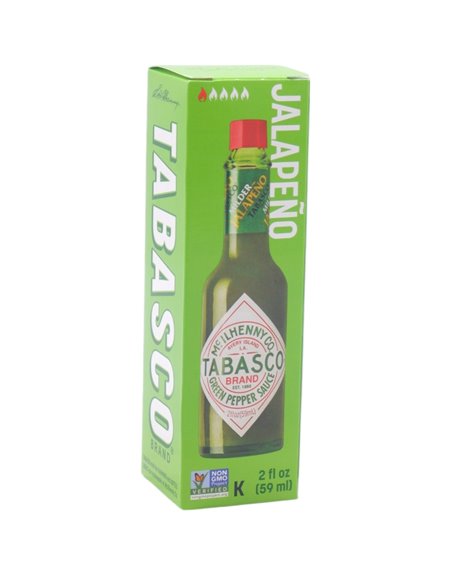 32245 - Tabasco Jalapeno Pepper Sauce - 2oz. (Case of 12) - Box:  - Loc: G12