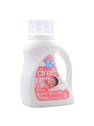 32249 - Dreft NewBorn Liquid Detergent, - 46 fl. oz. (Case of 6) - Box:  - Loc: C4
