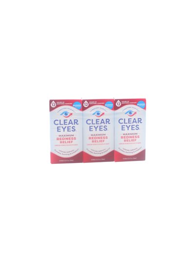 32267 - Clear Eyes Maximum Redness Relief - 0.5 fl. oz. - Box:  - Loc: K1