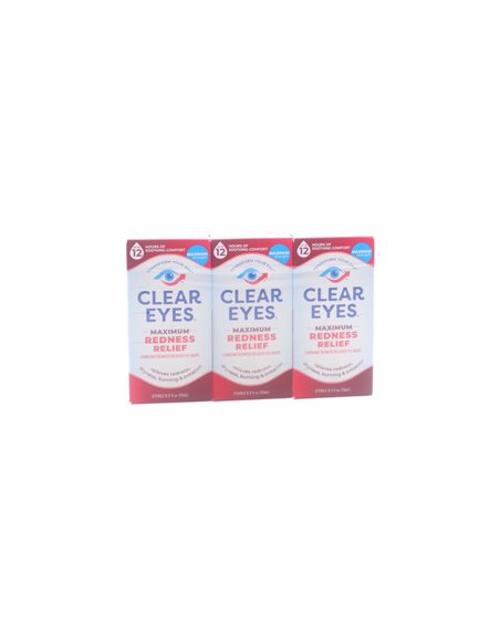 32267 - Clear Eyes Maximum Redness Relief - 0.5 fl. oz. - Box:  - Loc: K1