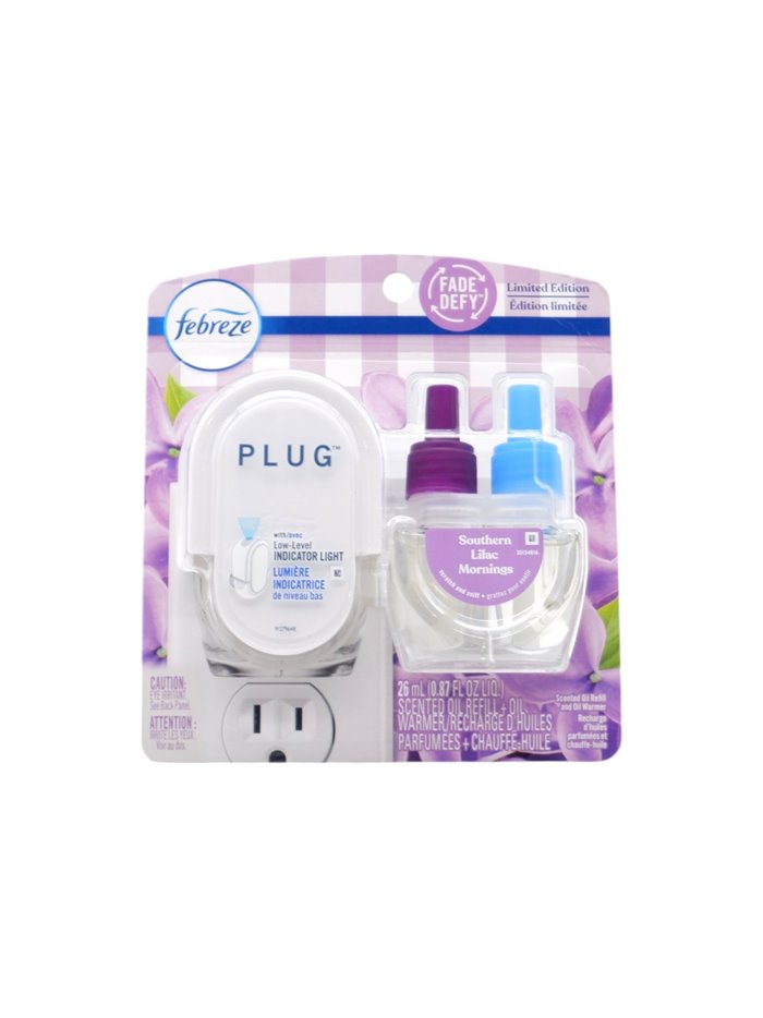 32294 - Febreze Lilac Mornings Plug Scent Oil Refill Warmers. - 26ml (Case of 4) - Box:  - Loc: 41F