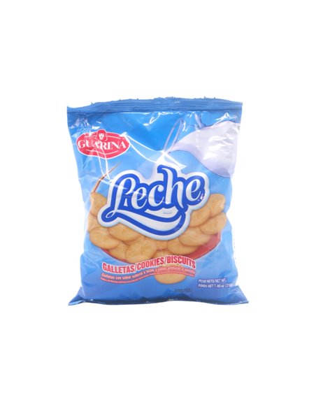 32330 - Guarina Galletas de Leche - 210 ( Case of 24 ) - Box:  - Loc: N9