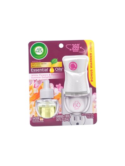 32500 - Air Wick 1 Warmer + 1 Refill, Summer Delights, 0.67 oz (Case Of 6) - Box:  - Loc: 