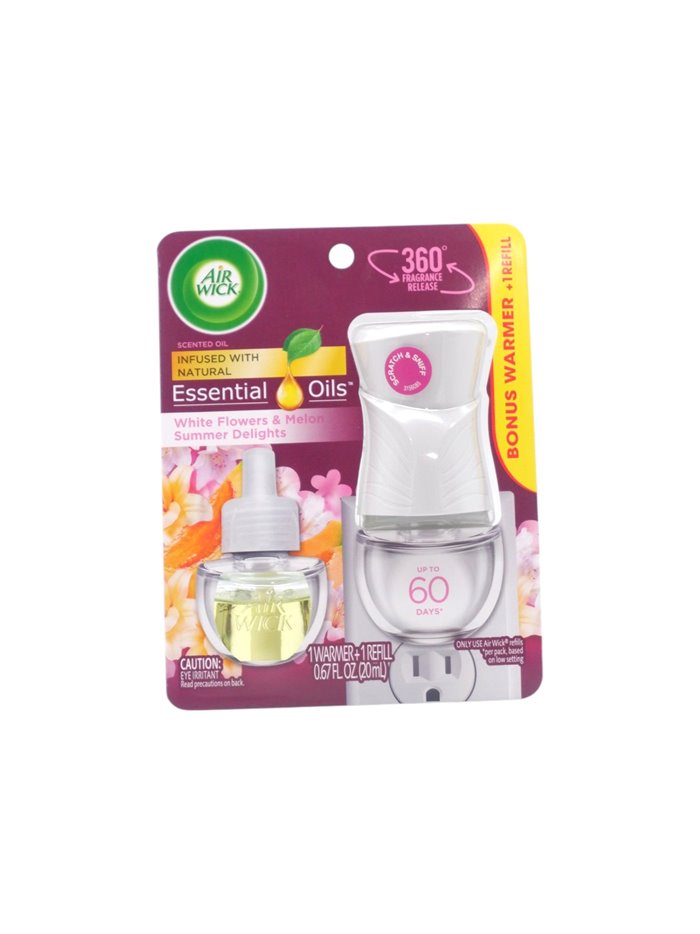 32500 - Air Wick 1 Warmer + 1 Refill, Summer Delights, 0.67 oz (Case Of 6) - Box:  - Loc: 