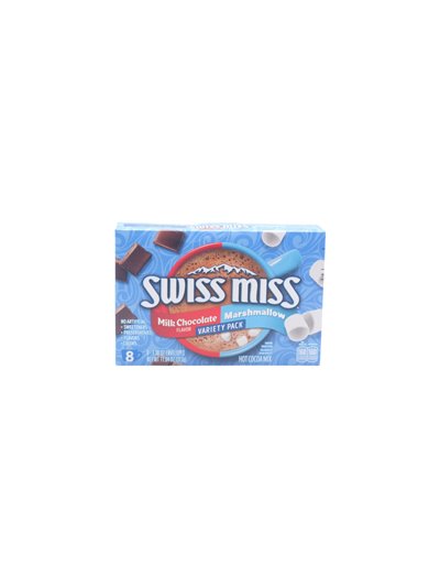 32576 - Swiss Miss Milk Chocolate Variety Pack - 8 Pack /11.04 - Box:  - Loc: G3
