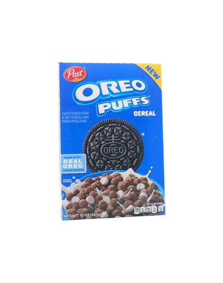 32577 - Post Oreo Puff Cereal - 10 oz. (Case of 10) - Box:  - Loc: 42P