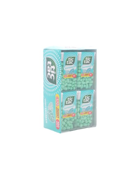 32726 - Tic Tac WinterGreen (100 Mints) - 12ct - Box:  - Loc: N1