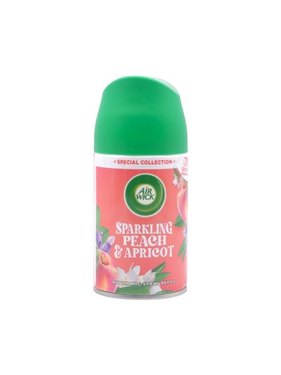 32745 - Air Wick Refill Ultra Machine Can, Sparkling Peach & Apricot - 250ml (Case of 6) - Box:  - Loc: I3