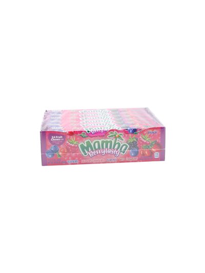 32769 - Mamba Berrytasty Fruit Chews - 3.72oz/24ct - Box:  - Loc: L8