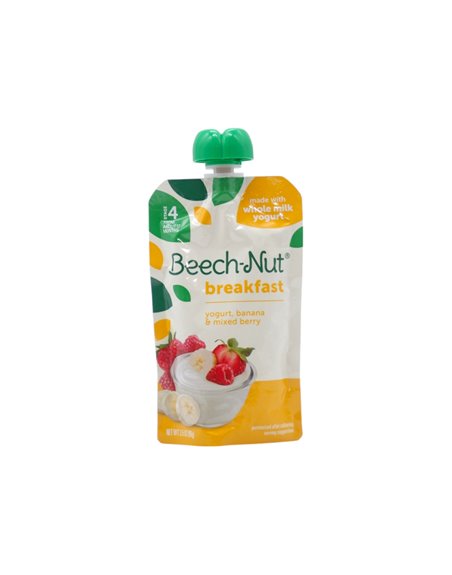 32784 - Beech-Nut Fruities. Pear, Banana & Raspberry. 3.25 oz. (Case OF 12) - Box:  - Loc: 