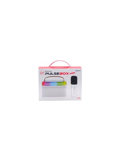 32813 - Sonic Pulse Box Mini Speaker w Microphone - Box:  - Loc: 