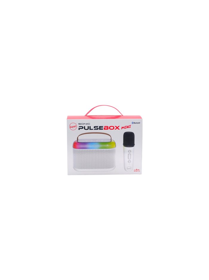 32813 - Sonic Pulse Box Mini Speaker w Microphone - Box:  - Loc: 