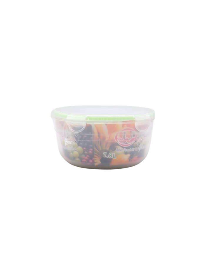 32835 - Uniware. Plastic Round Food Container - 3 Pcs ( 0.7/1.2/1.8L ) - Box:  - Loc: J9