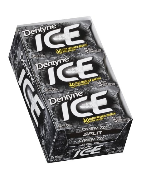 10039 - Dentyne Ice Arctic Chill - 9/16 Pcs - Box:  - Loc: N2