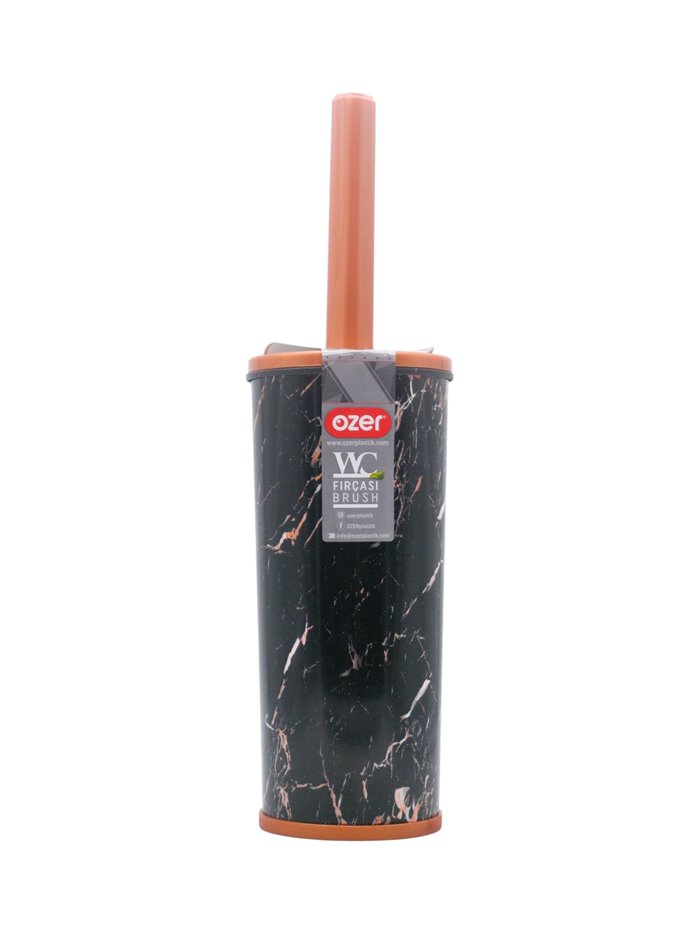 32985 - Ozer. Toilet Brush & Holder Set.D018X129 - Box:  - Loc: A2