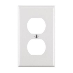 10009 - Duplex Wall Receptacle Plate - PT-7960 - BOX: 