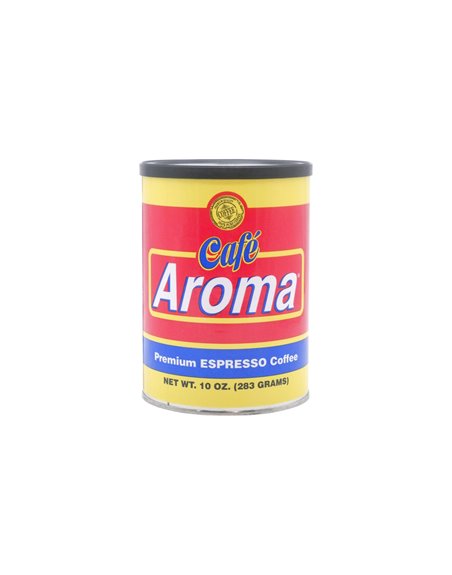 33005 - Aroma  Coffee Can- 10 oz. (12 Cans) - Box:  - Loc: G4