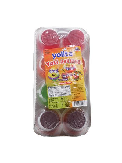 33056 - Yolita Jellies Color 8-3.25 oz - Box:  - Loc: 