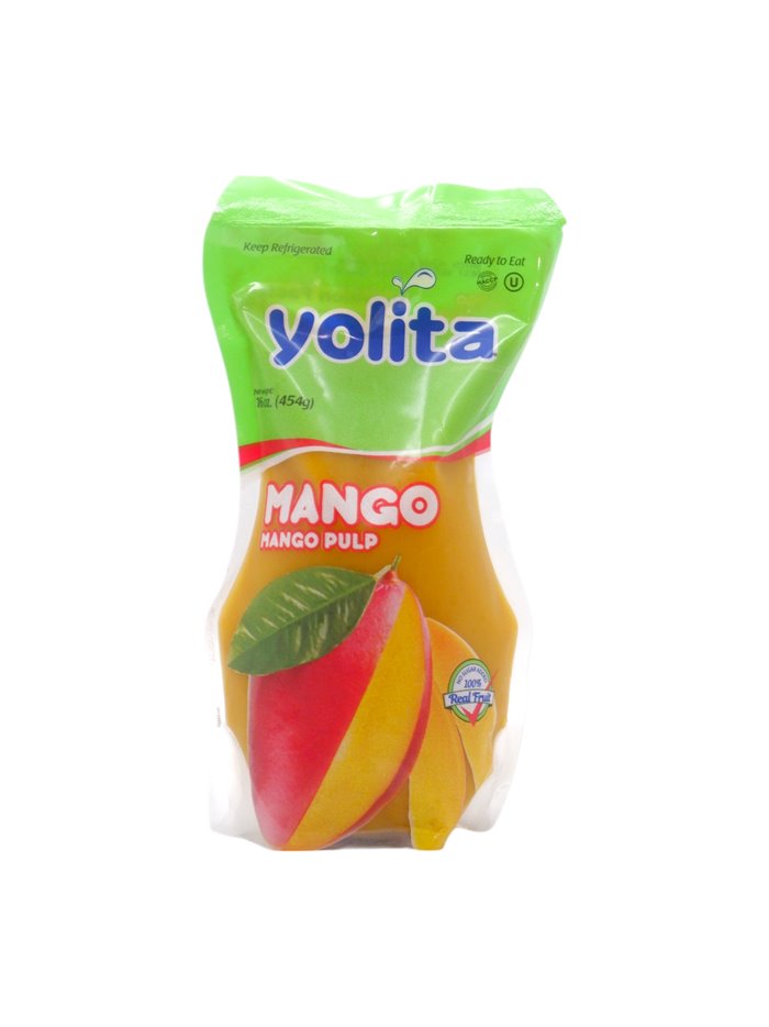 33063 - Yolita Mango Pulp 16 oz - Box:  - Loc: 