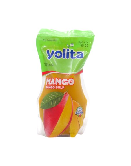 33063 - Yolita Mango Pulp 16 oz - Box:  - Loc: 