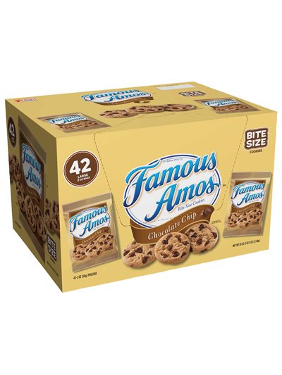 17680 - Famous Amos Chocolate Chips - 42 Pack - BOX: 