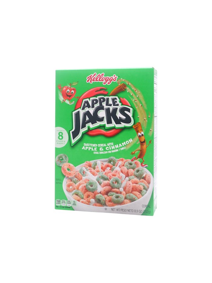 33211 - Kellogg's Apple Jacks - 8.9 oz. (Case of 18) - Box:  - Loc: R2