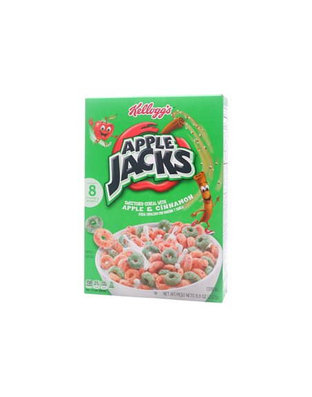 33211 - Kellogg's Apple Jacks - 8.9 oz. (Case of 18) - Box:  - Loc: R2
