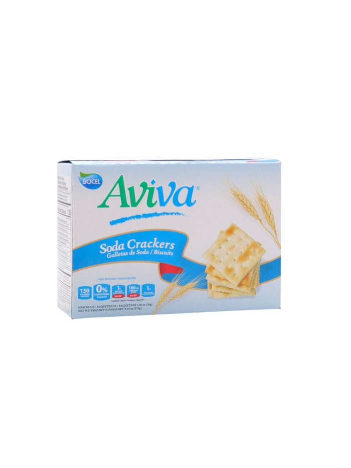 33262 - Aviva Soda Crackers Normal 9.54oz - Box:  - Loc: 
