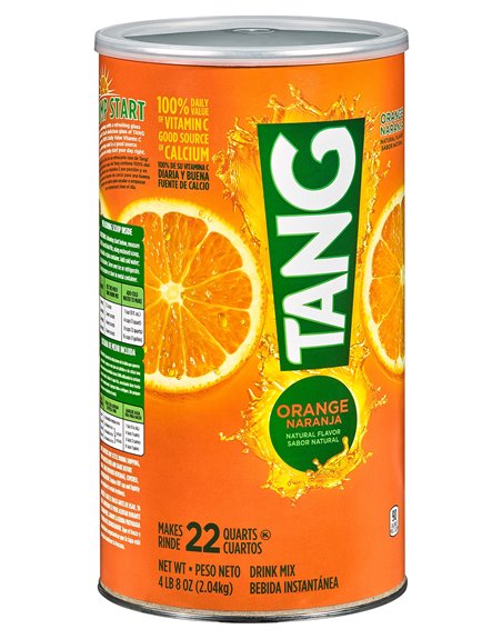 10447 - Tang Powder Orange -  4LB (2.04 kg) USA - Box:  - Loc: H1