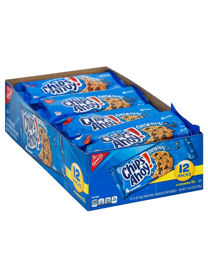 10514 - Chips Ahoy! Cookies - 12 Packs - Box:  - Loc: N6