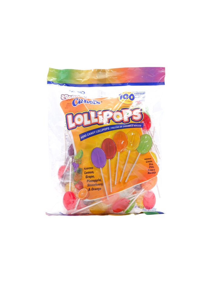 33429 - Canel's. Fiesta lollipop. 100ct - Box:  - Loc: M8