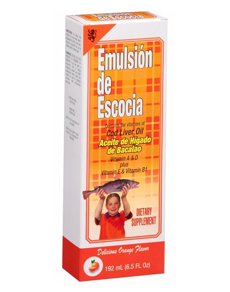 10554 - Emulsi??n De Escocia, Orange - 6.5 fl. oz. - Box:  - Loc: L1