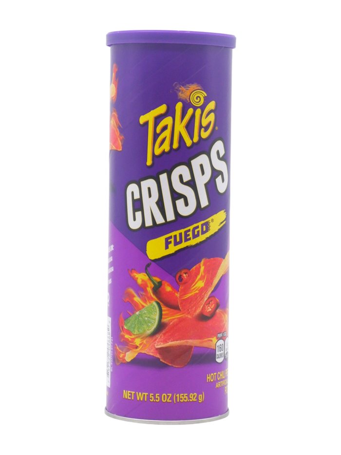 33584 - Takis Crisps. Fuego - 5.5 oz. (15 Pack) - Box:  - Loc: N4