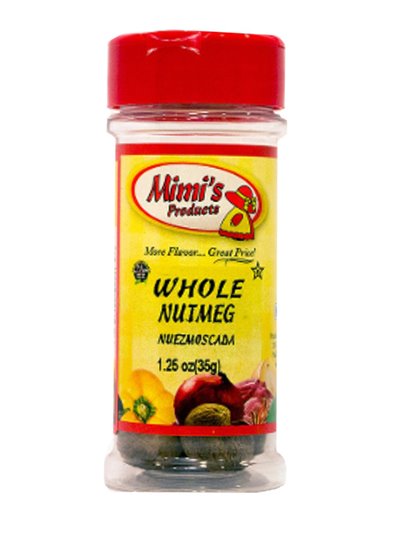 10754 - Mimi's Whole Nutmeg, 1.25 oz. - (Pack of 12) - Box:  - Loc: S8