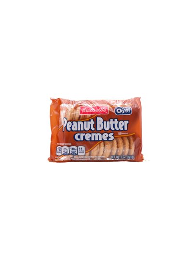 10762 - Cookies, Peanut Butter Creme - 5 oz. (Case of 12) - Box:  - Loc: F8