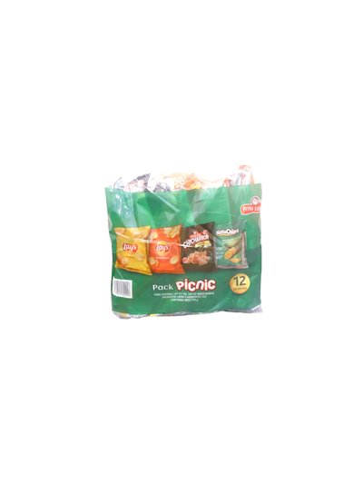 33590 - FritoLay 12 Pcak Pinic-398Gr - Box:  - Loc: 