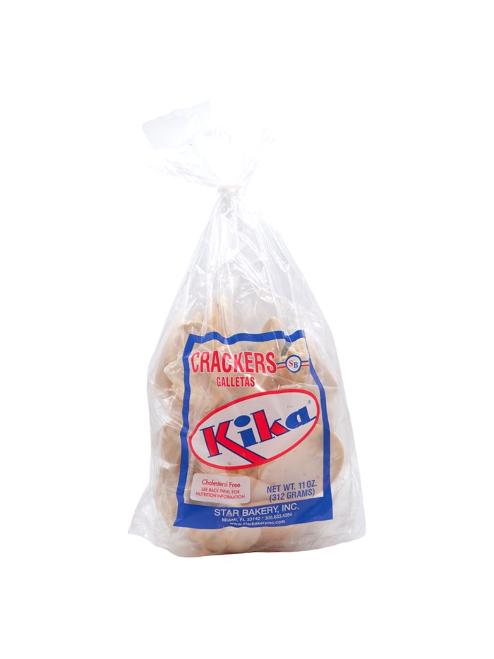 33593 - Kika. Galleta Crackers - 11oz/16Pkgs - Box:  - Loc: 